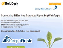 Tablet Screenshot of helpdesk.bigwebapps.com